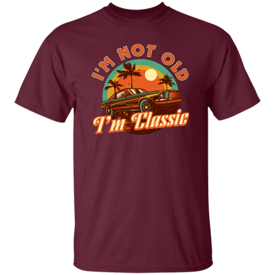 I'm Not Old, I'm Classic, Classic Car, Retro Car Lover Gift Unisex T-Shirt