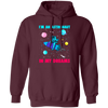 Astronaut In Space Shuttle Rocket, Galaxy Orbit Saturn, Love Galaxy Pullover Hoodie