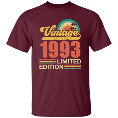 Hawaii 1993 Gift, Vintage 1993 Limited Gift, Retro 1993, Tropical Style Unisex T-Shirt