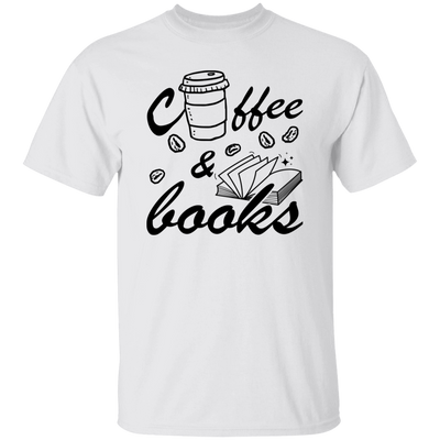 Coffee And Books, Love Coffee, Love Books, Coffee Lover Unisex T-Shirt