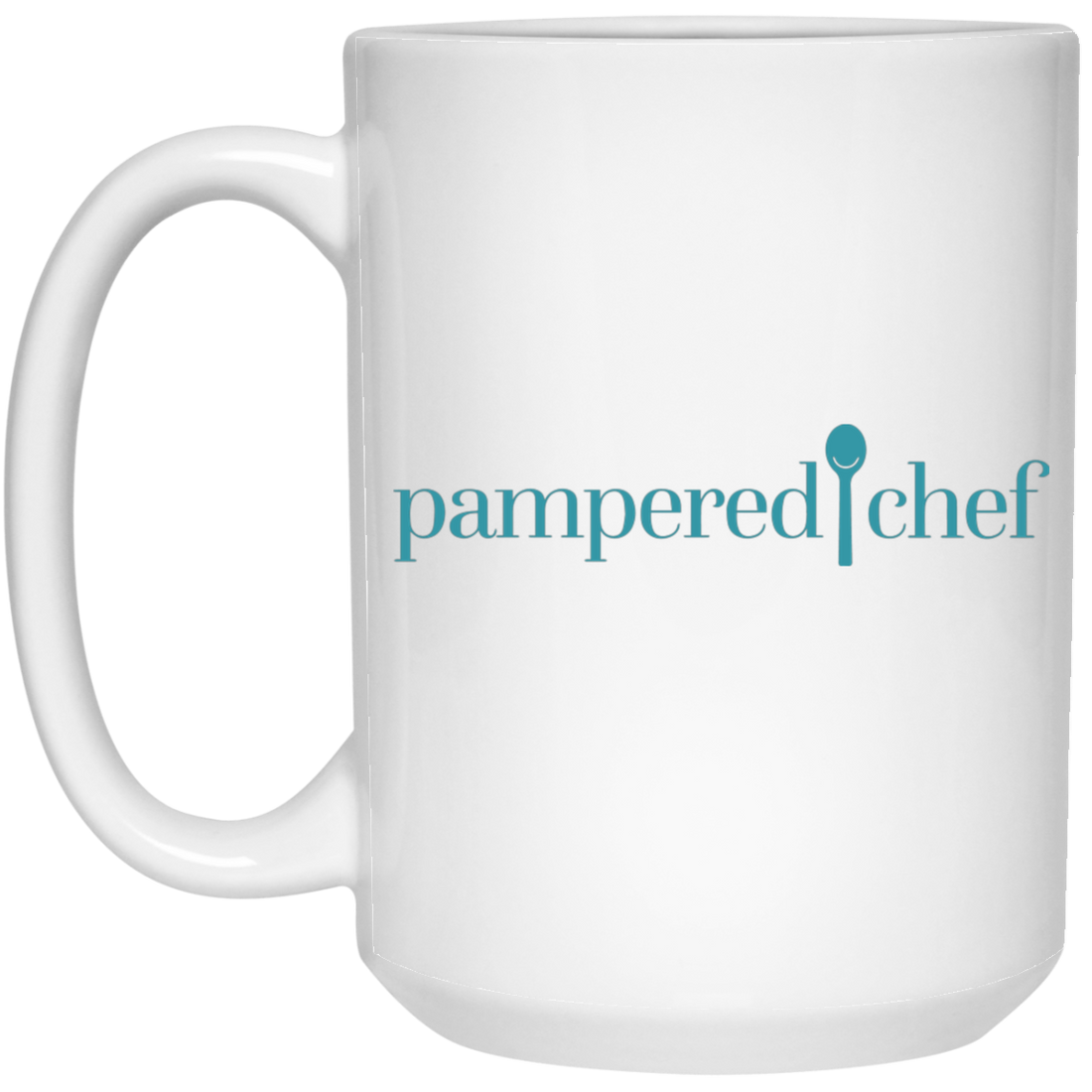 Pampered Chef Original Logo, Love Pampered, Love Chef White Mug