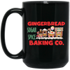 Gingerbread Baking Company, Sugar Spice, Sweet Gingerbread, Merry Christmas, Trendy Christmas Black Mug