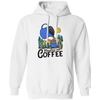 Mountain And Coffee, Wet The Plant, Wet By Coffee Pullover Hoodie