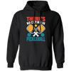 There's No Crying In Pickleball, Retro Pickleball Pullover Hoodie