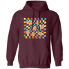 Groovy Emotion, Smile Icon, Smiley Face, Smiley Sunflower Pullover Hoodie