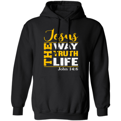 Christian Gift, Christian Statement, Love Jesus, Jesus Is The Truth Pullover Hoodie