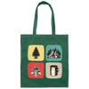 My Target Arrowhead Four Shapes Collecting Vintage Gift Canvas Tote Bag