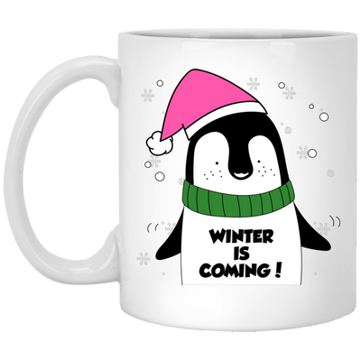 Winter Is Coming, Penguin Christmas, Love Winter, Merry Christmas, Trendy Chrismas White Mug