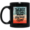Quote Motivation, The Best View Comes Said That Hardest Climb, Climber Bouldering Black Mug