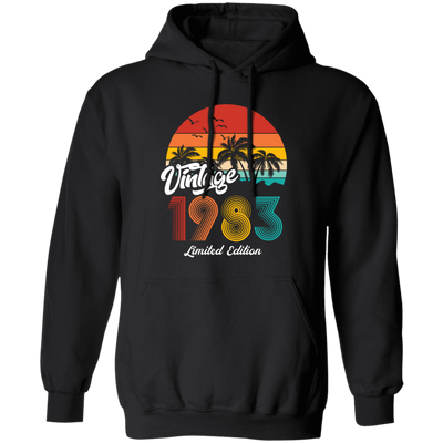 Vintage 1983, 1983 Birthday, 1983 Limited Edition, 1983 Retro Pullover Hoodie