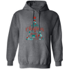 Christmas Tree, Christmas Pattern, Modern Christmas, Merry Christmas, Trendy Christmas Pullover Hoodie