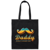 Daddy World's Coolest Dad, Best Of Dad, Father's Day Gift Canvas Tote Bag