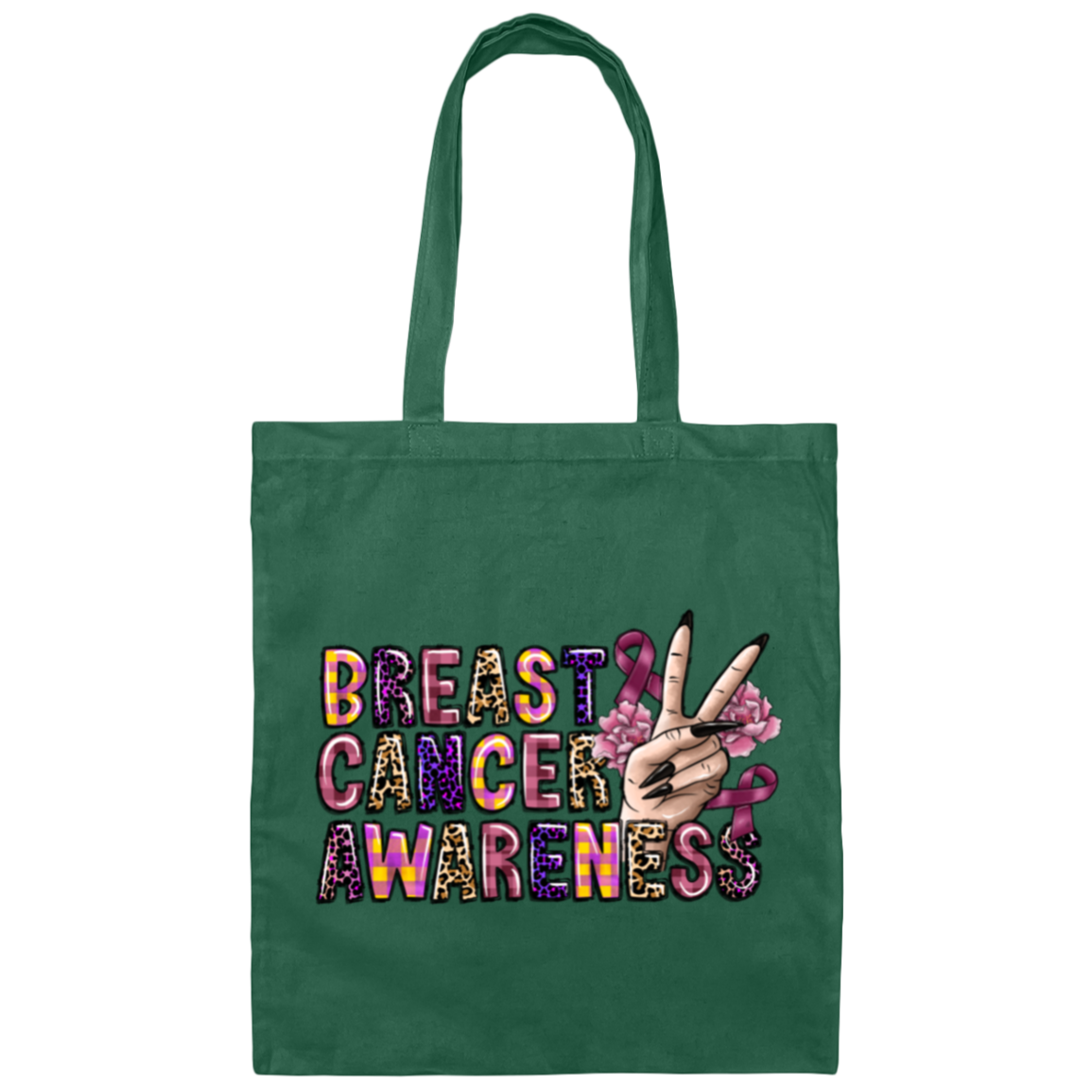 This high quality Breast Cancer Awareness Canvas Tote Bag is perfect for showing your support for a great cause and makes a thoughtful gift for any special occasion. Durable and spacious, this bag is made from eco-friendly canvas and features a "Be Strong" slogan - perfect for spreading awareness.