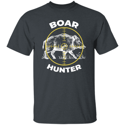 Boar Hunter, Wild Animal Hunter, Boar Lover, Retro Boar Unisex T-Shirt