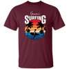 Hawaii Surfing, Retro Beach, Surfing Beach Vintage Unisex T-Shirt