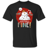 It's Fine, Everythings Fine, Melting Snowman, Plaid Xmas, Merry Christmas, Trendy Christmas Unisex T-Shirt