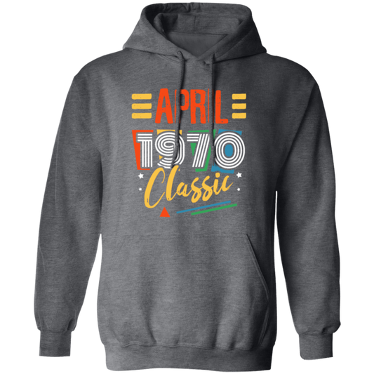 Classic 1970, Best Gift For 1970, Real Love For 1970, Best 1970 Gift Idea Pullover Hoodie