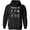 I Love Ducks, Research Ducks In My Spare Time Pullover Hoodie