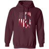 Bigfoot 4th Of July, American Love, USA Flag, Patriotic Gift Pullover Hoodie