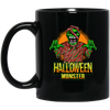 Halloween, Happy Halloween, Halloween Monster Black Mug