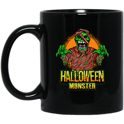 Halloween, Happy Halloween, Halloween Monster Black Mug