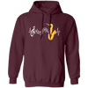 Heartbeat Trumpet, Trumpet Musician, Love Trumpet Pullover Hoodie