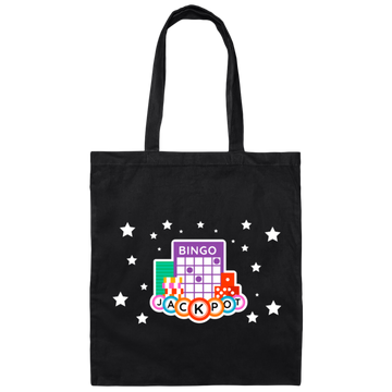 Jackpot Prize, Bingo Jackpot, Bingo Game, Lucky Gift Canvas Tote Bag