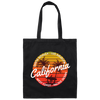 California Surfing Paradise Summer Mood With California Beach Canvas Tote Bag