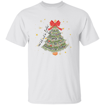 And He Will Be Called Wonderful, The Creator Mighty God, Prince Of Peace Everlasting Father Christmas Unisex T-Shirt