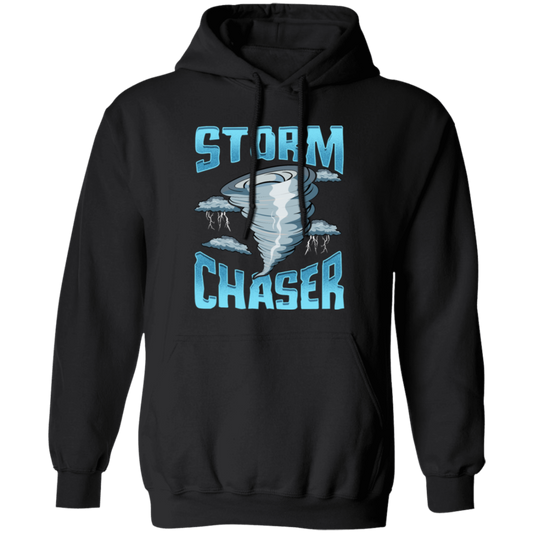 Cute Storm Chaser, Severe Tornado, Weather Tornado Obsessed Pullover Hoodie