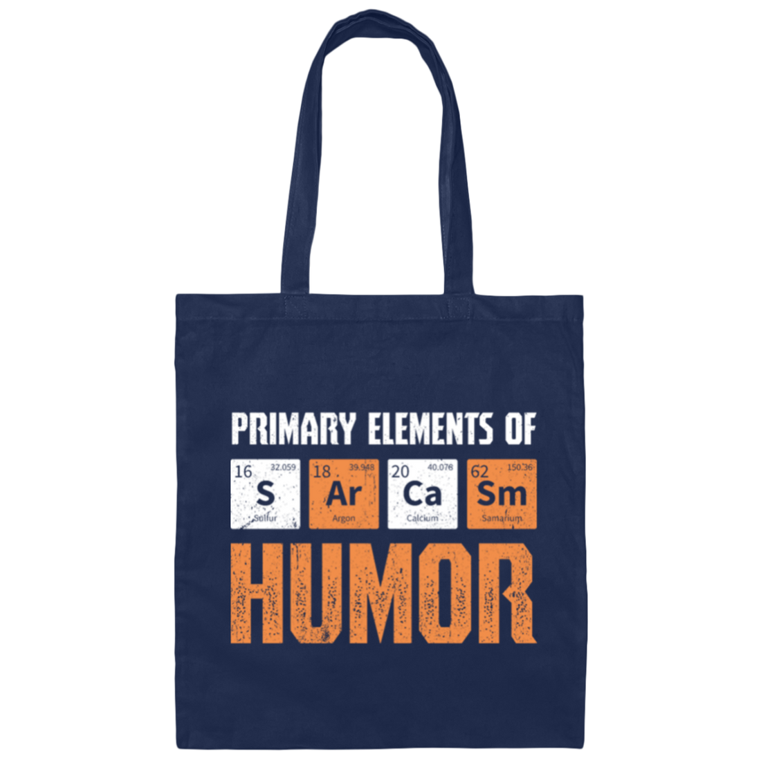 Jokes Physics Design Quote Elements Of Humor Canvas Tote Bag