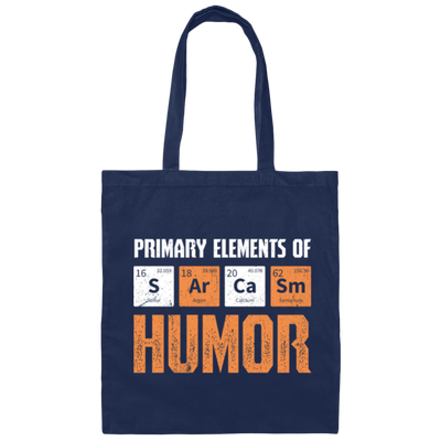 Jokes Physics Design Quote Elements Of Humor Canvas Tote Bag