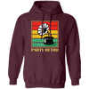 Retro Grammophone, Party Retro, Retro Music Pullover Hoodie