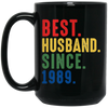 Bes  Husband Since 1989, Wedding Gift, 1989 Anniversary Gift Black Mug