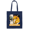 Hit the court in style with this Basketball Cat Lover Cartoon Cat Love Sport Canvas Tote Bag. Crafted with high-quality canvas, this tote features a funny cat playing basketball for a unique, stylish look. Perfect for any basketball fan, this bag is the perfect way to show off your love for the game.