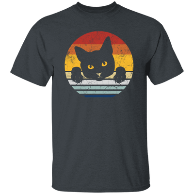 Black Cat Lover Gift, Kawaii Cat Retro Style, Best Cat Ever, Love Cat Unisex T-Shirt