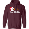 Merry Christmas, Santa Claus, Santa Pacman, Gingerbread Pullover Hoodie