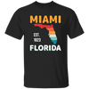 Miami Florida, Miami City, Florida Design, Retro Florida Unisex T-Shirt