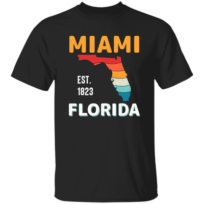 Miami Florida, Miami City, Florida Design, Retro Florida Unisex T-Shirt