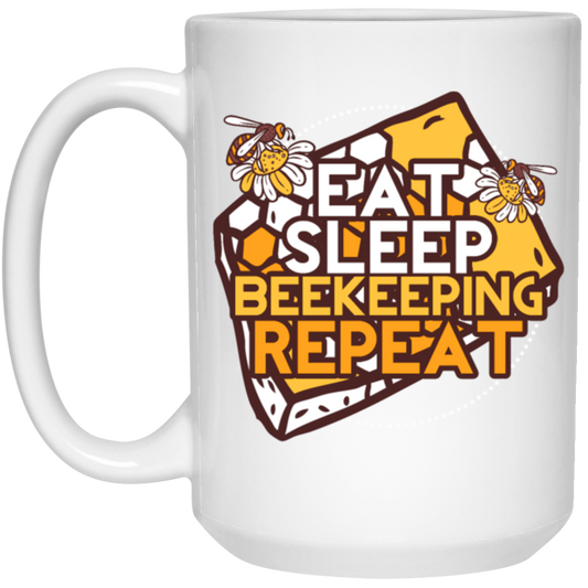 Beekeeper Gift, Beekeeping Lover, Bee Honey Saying Gift, Best Bee White Mug