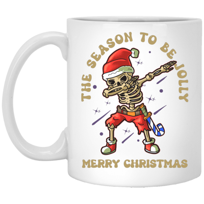 Horror Christmas, Halloween Mixed Christmas, Merry Xmas White Mug