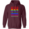 Proud Dad Of A Smartass Lesbian Daughter, LGBT Gift Pullover Hoodie