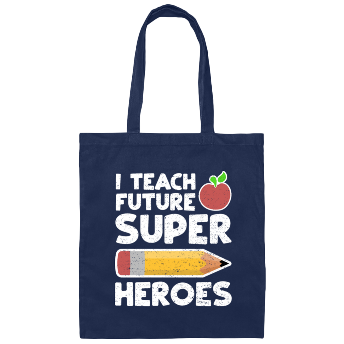I Teach Future Superheroes, Teacher biology chemist Canvas Tote Bag