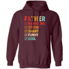 Gift For Dad, Father's Day Gift, Handsome Father, Strong Father Pullover Hoodie