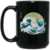 The Great Wave Off Kanagawa, Ramen Lover, Otaku Anime Black Mug