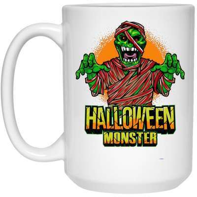 Halloween, Happy Halloween, Halloween Monster White Mug