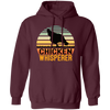 Chicken Whisperer, Farmer Love Gift, Best Chicken, Love Farming Pullover Hoodie