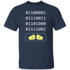 Binary Number, Love Binary, Number 0 And Number 1 Unisex T-Shirt