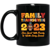 Family Thanksgiving 2023, Time Spent With Family Is Worth Every Second, Merry Christmas, Trendy Christmas Black Mug