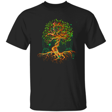DNA Tree Of Life, Genetics Colorful Biology Science Unisex T-Shirt
